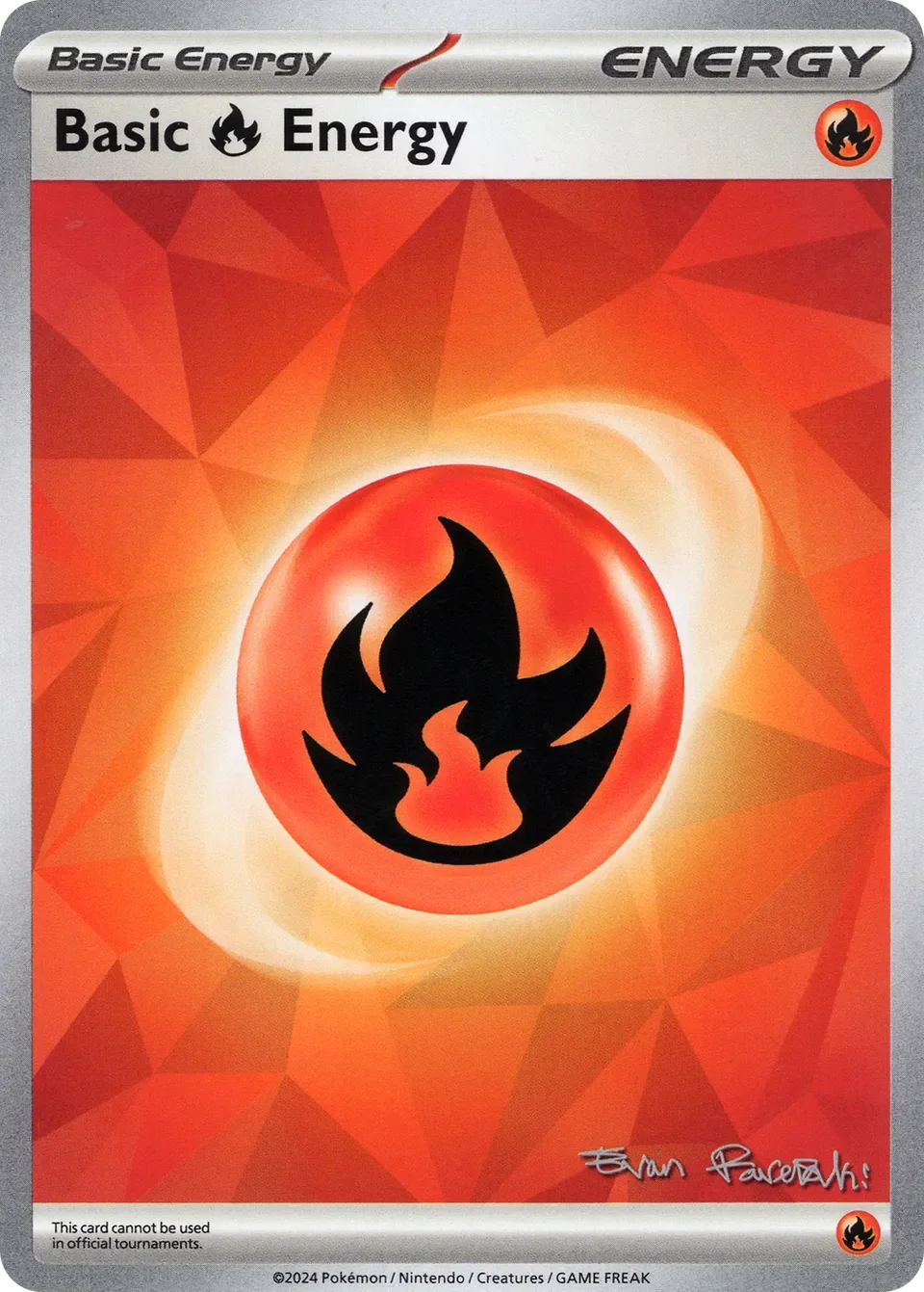 Basic Fire Energy 「WC_DECK_2024_REGIDRAGO_VSTAR No. 026」「EN」